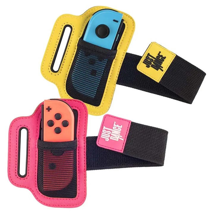 Subsonic Subsonic Just Dance Duo Dance Straps Armbands Yellow