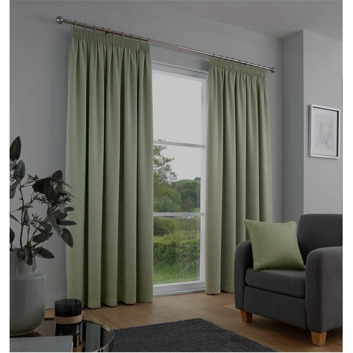 Fusion Galaxy Dim Out Self Lined Pencil Pleat Curta