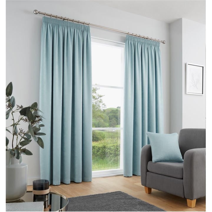 Fusion Galaxy Dim Out Self Lined Pencil Pleat Curta