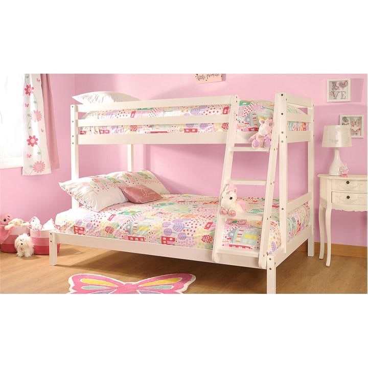 Comfy Living Triple Sleeper Bunk Bed and Mattress Beds House of