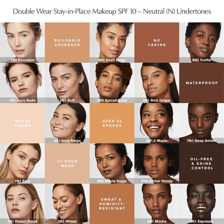 Estee Lauder Double Wear StayinPlace Foundation SPF10 30ml Liquid Foundation House of Fraser