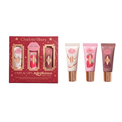 Charlotte Tilbury - UNREAL LIPS JUICYLICIOUS MINI TRIO