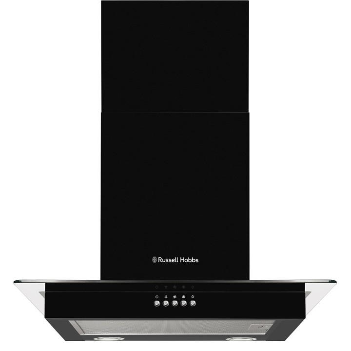 Russell Hobbs Black Rhfgch601b Cooker Hood - 60Cm