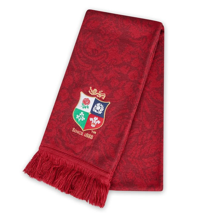 Canterbury Unisex Red British And Irish Lions 2024 Supporters Scarf Adults