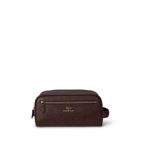 Polo Ralph Lauren - Pebbled Leather Wash Bag