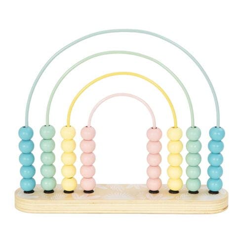 Tooky Toy - Wooden Rainbow Abacus