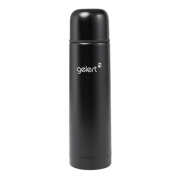 Gelert Unisex Black Premium 500Ml Insulated Flask