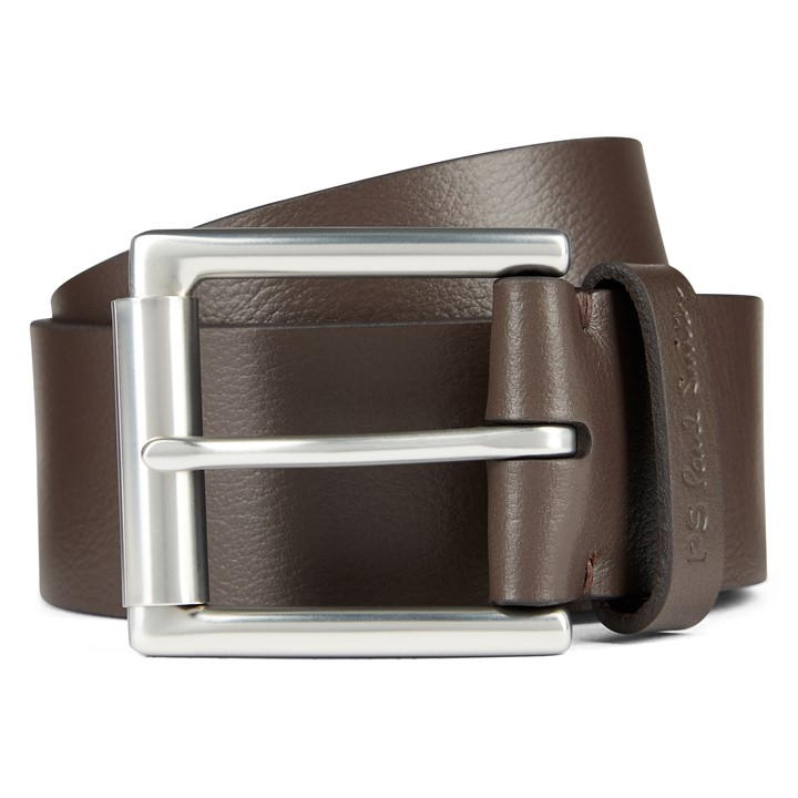 Brown 66 - PS Paul Smith - Keeper Leather Belt