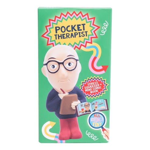 Fizz Creations - All Things Tiny Therapist Stress Squeezer Novelty Gift