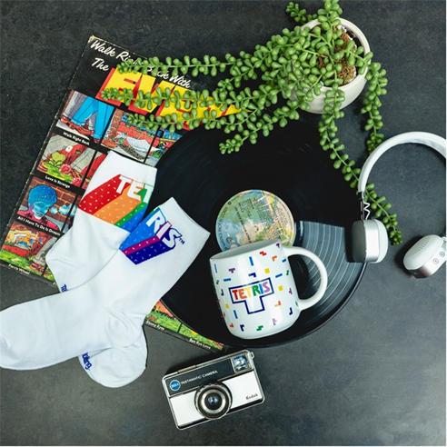Tetris - Mug and Sock Gift Set
