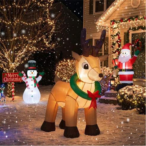 The Spirit Of Christmas - 3.5ft Inflatable Reindeer