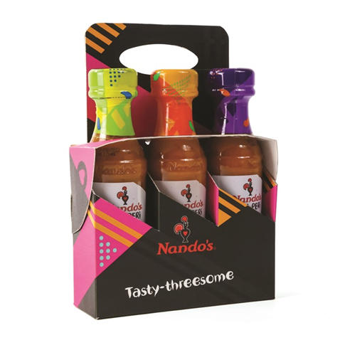 Nandos - 3 Sauce Caddy Set