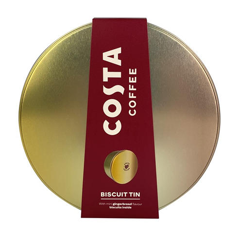 Costa - Coffee Gingerbread Biscuit Tin