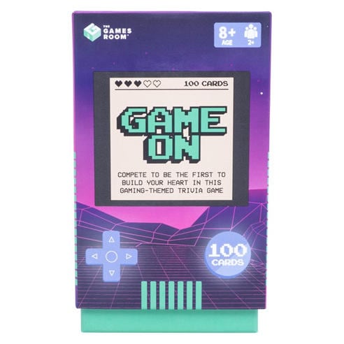 Fizz Creations - Game On Retro Gaming Trivia Quiz Novelty Gift
