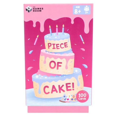 Fizz Creations - Piece of Cake Card Game Ages 6+ 2+ Players Novelty Gift