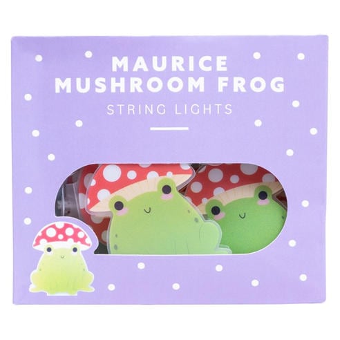 Squishmallows - Maurice the Mushroom Frog USB String Lights Novelty Gift