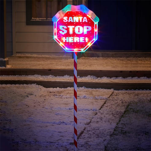 The Spirit Of Christmas - LED Santa Stop Light