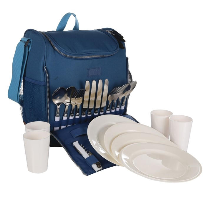Regatta Unisex Blue Stamford 4 Person Picnic Coolbag Single
