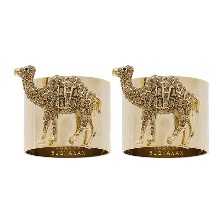 JOANNA BUCHANAN CAMEL NAPKIN RINGS