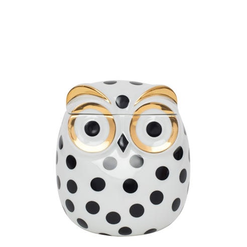 Fornasetti - Polka Dot Owl Jar
