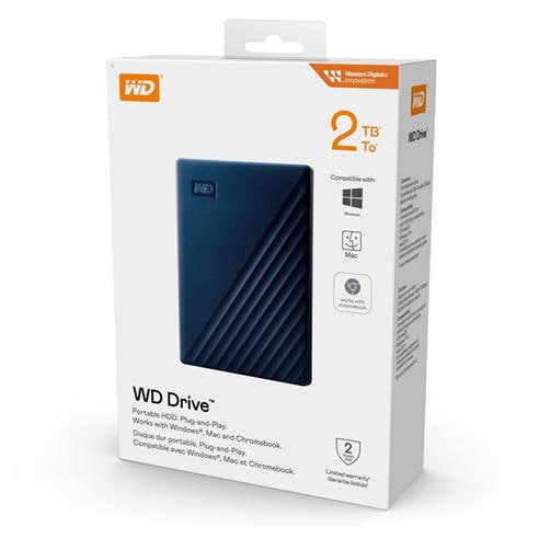 Western Digital - 2TB My Passport for Mac