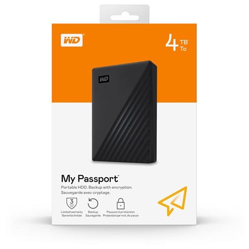 Western Digital - WD 5TB Portable Hard Drive WDBPKJ0050BBK-WESN