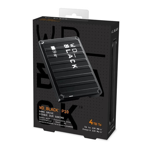 Western Digital - WD 4TB Portable Gaming Hard Drive - Includes 1 month Xbox Pass Ultimate