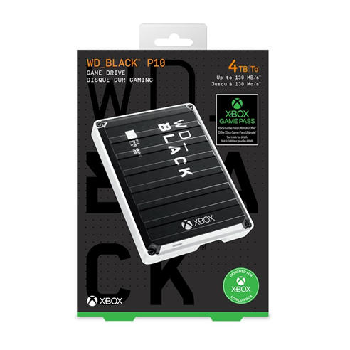 Western Digital - WD 4TB Portable Gaming Hard Drive
