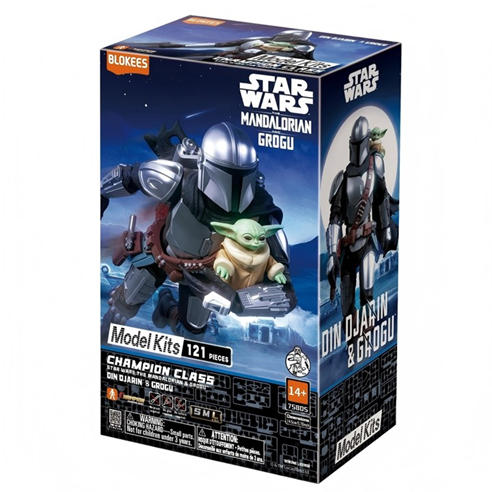 Blokees - Blokees Model Kits - Star Wars: The Mandalorion & Grogu CC05 Din Djarin & Grogu