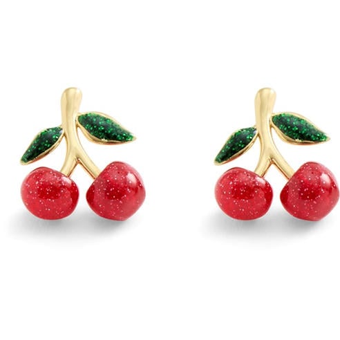 COACH - COACH CHERRY STUD EARRINGS
