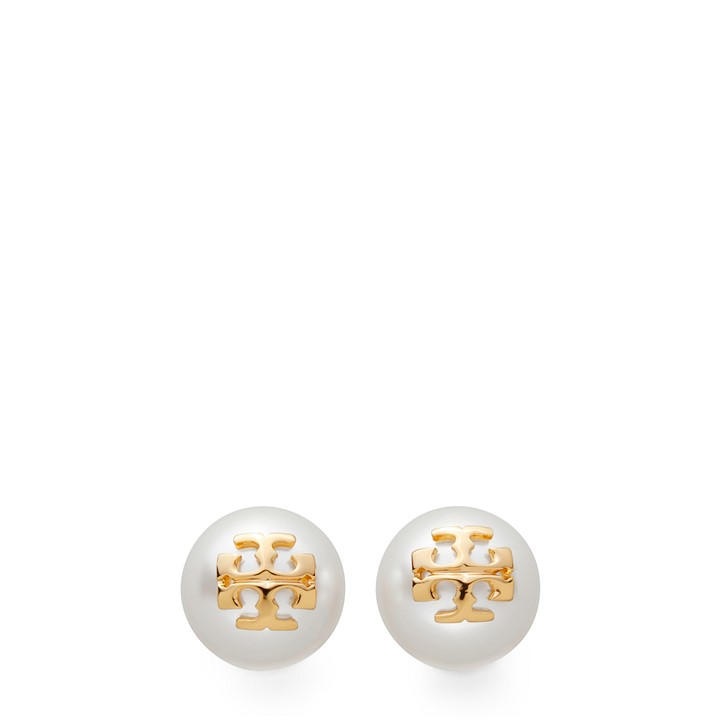 Tory Burch Jewellery Women's Gold Kira Pearl Stud Earrings