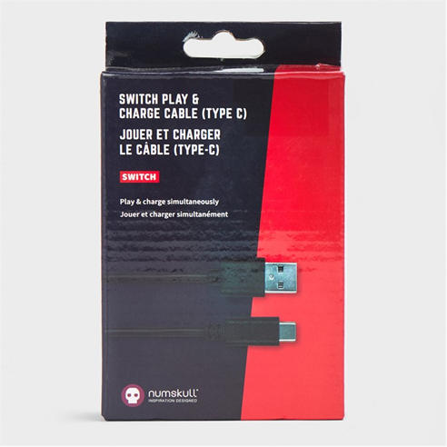 Numskull - Nintendo Switch USB C Fast Charge Cable