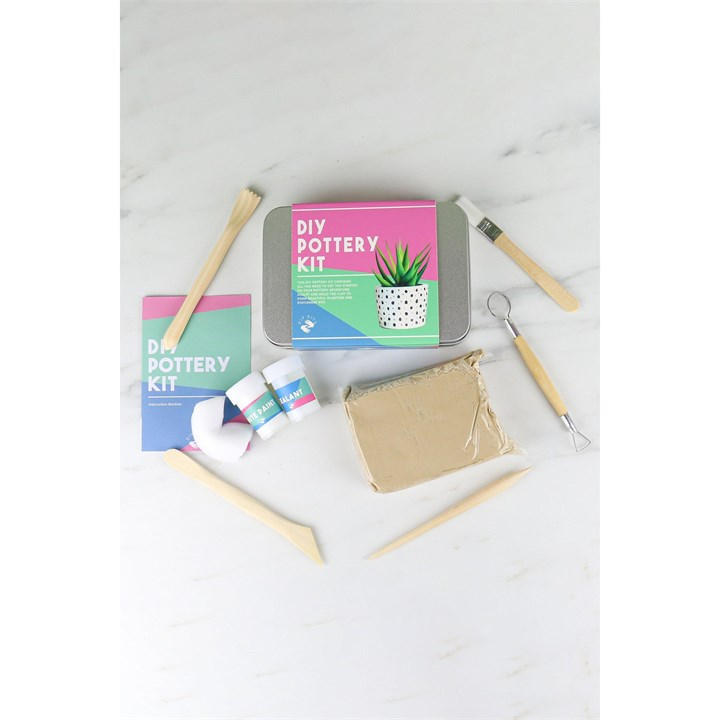 Gift Republic Unisex Brown Diy Pottery Kit