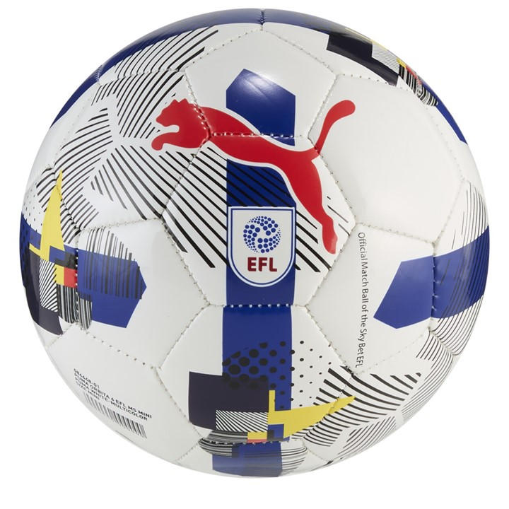 Puma Unisex White Efl Orbita Football Mini