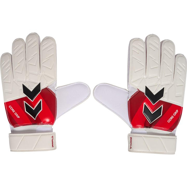 Hummel Unisex White Goalkeeper Football Gloves Size 6