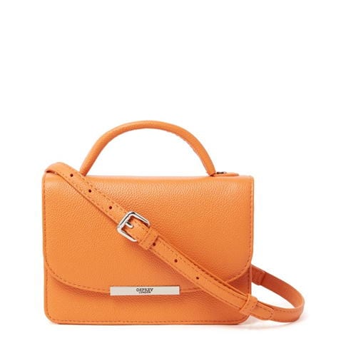 Osprey London - OSPREY LONDON Molly Leather Top Handle Bag