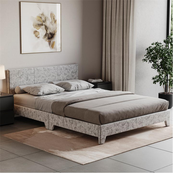 Lassic Unisex Silver Vida Designs Victoria King Size Bed