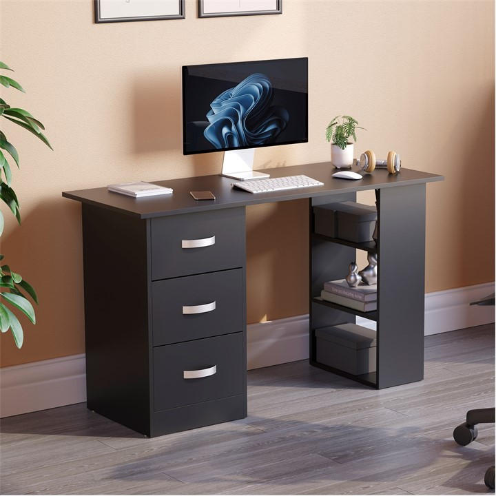 Lassic Unisex Black Vida Designs Mason Computer Desk
