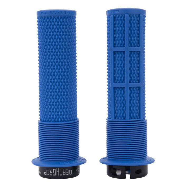 Dmr Unisex Blue Deathgrip Flange Lock-On Mtb Grip Thick