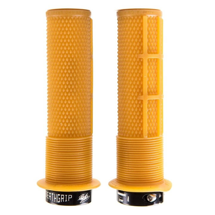 Dmr Unisex Pink Deathgrip Flange Lock-On Mtb Grip Thin