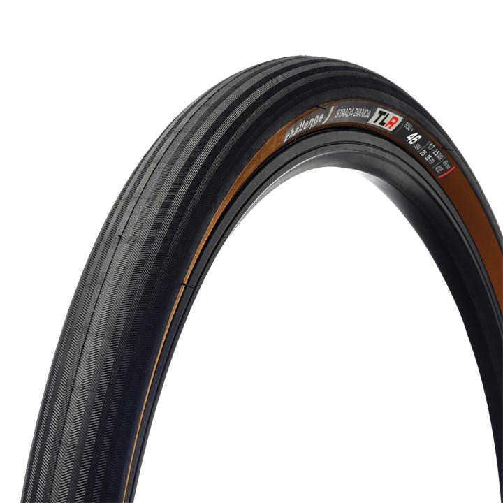 Challenge Unisex Black Strada Bianca Vulcanized Tubeless Ready All Road T 700C X30mm