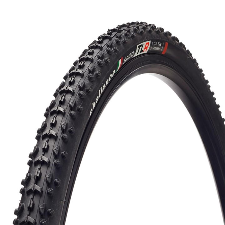 Challenge Unisex Black Grifo Vulcanized Tubeless Ready Cx Tyre