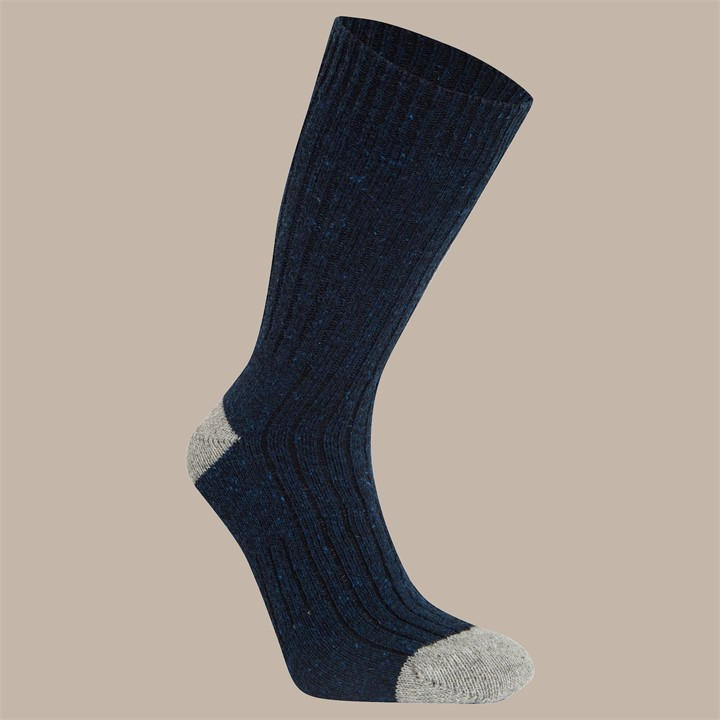 Craghoppers Unisex Blnvy/Ltgry Torver Walk Socks Uk3-5