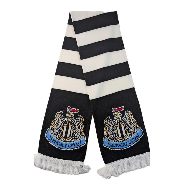 Team Football Scarf In Black
