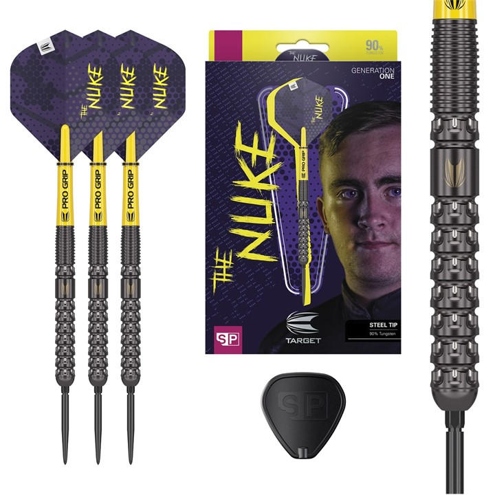 Target Darts Unisex Purple Luke Littler G1 23G Tungsten Darts