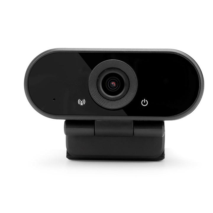 Black - Groov-e - 1080p Webcam Plug and Play with Privacy Cover