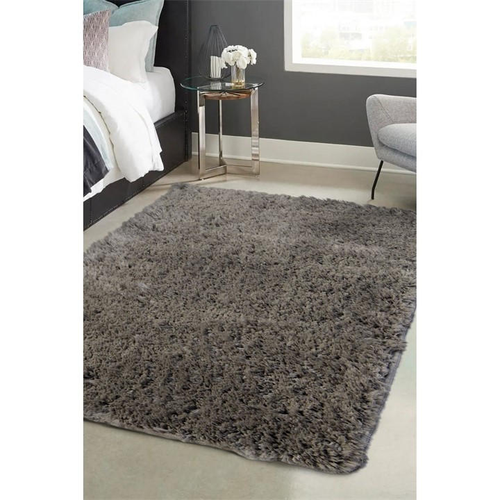 Homemaker Unisex Grey Soft Washable Rug 100X150