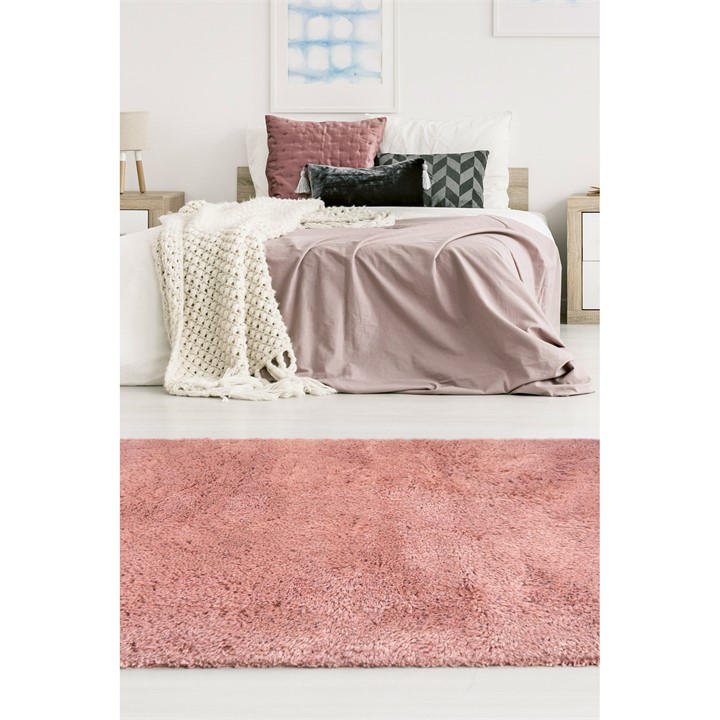 Homemaker Unisex Pink Soft Washable Rug 100X150