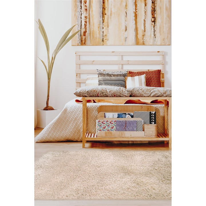 Homemaker Unisex Neutral Soft Washable Rug 100X150