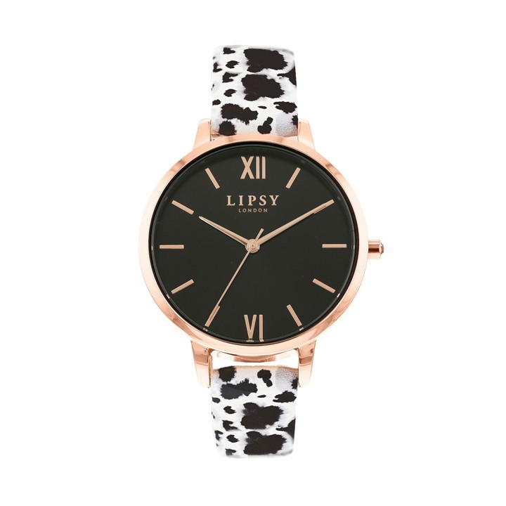 Lipsy Leopard Print Watch